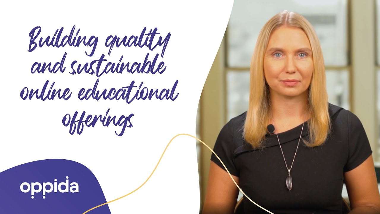 Online educational offerings: building quality